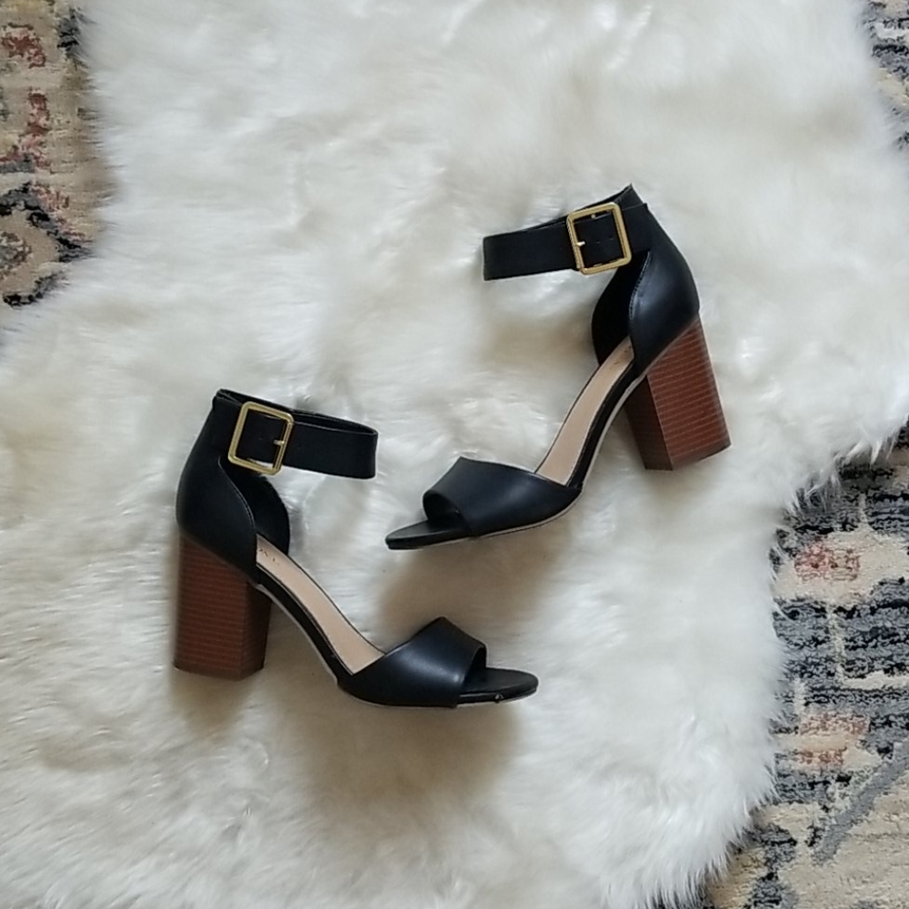 Merona Peep Toe Block Heels